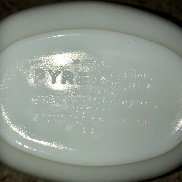 Vintage Pyrex Old Town Blue Gravy Boat Used Thanksgiving 70s - Picture 12 of 16